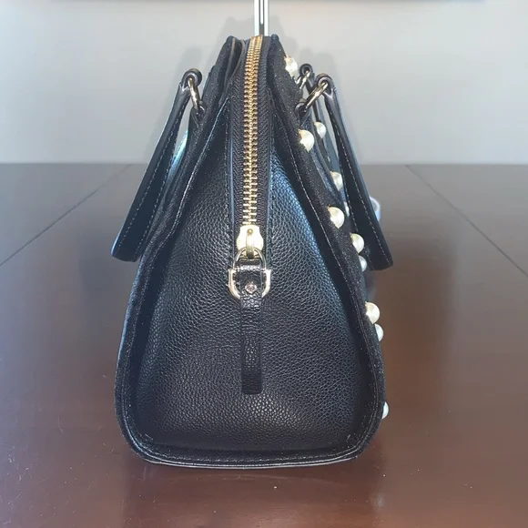 Kate Spade Mini Reilly velvet pearl bag EUC - Picture 6 of 17